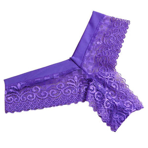 lace v- sting briefs thongs