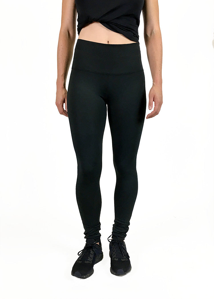 Black Seamless High-Rise Legging